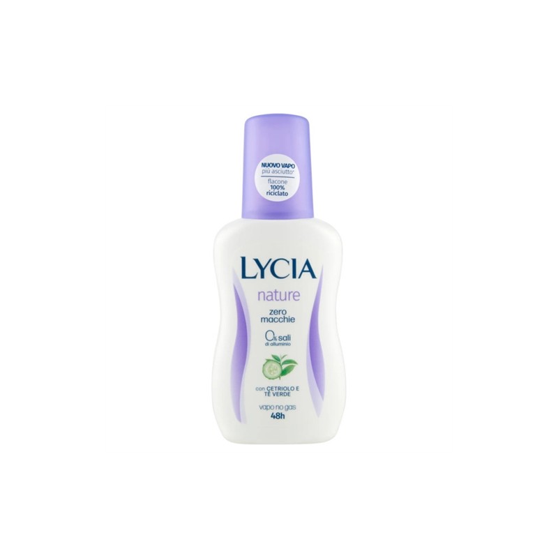 Lycia Deo Vapo Nature Cetriolo E Te' Verde 75ml