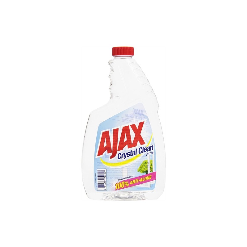 Ajax Vetri Crystal Ricarica New 750ml