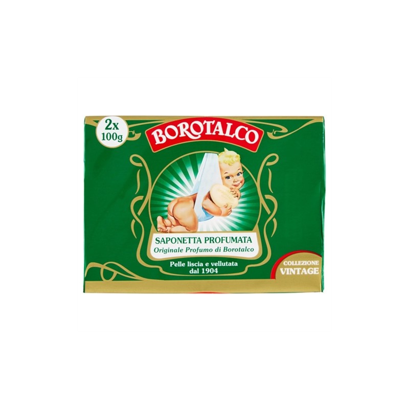 Borotalco Saponetta New 2x100gr