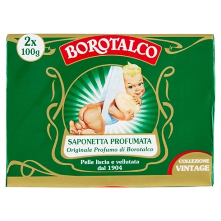 8002410042597 Borotalco Saponetta New 2x100gr