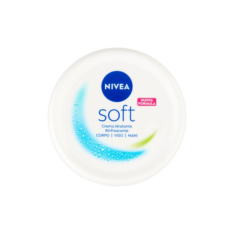 Nivea Soft Crema Idratante Rinfrescante Vaso New 300ml