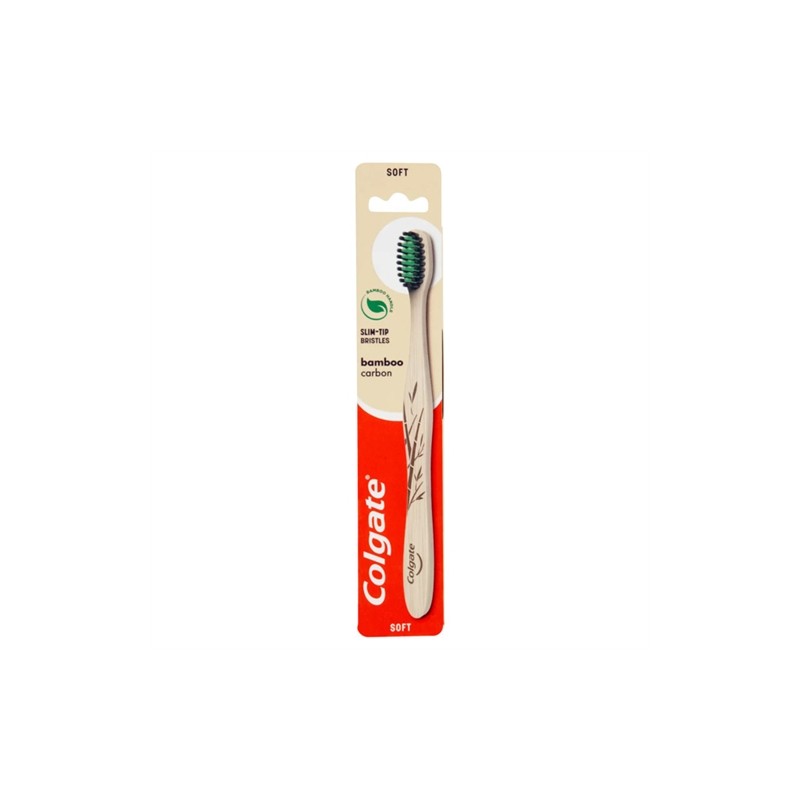 Colgate Spazzolino Bamboo Carbone Soft 1pz