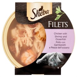 Sheba Filets Pollo,Gamberetti E Pesce 60gr