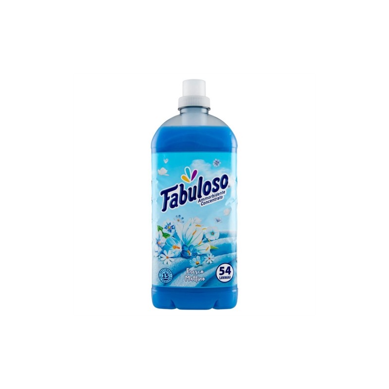 Fabuloso Ammorbidente Concentrato Fresco Mattino 54 Misurini 1250ml