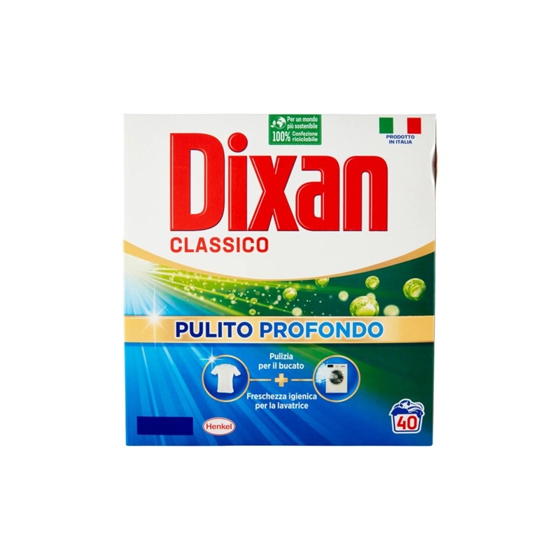 Dixan Polvere Classico 40 Misurini 2200gr