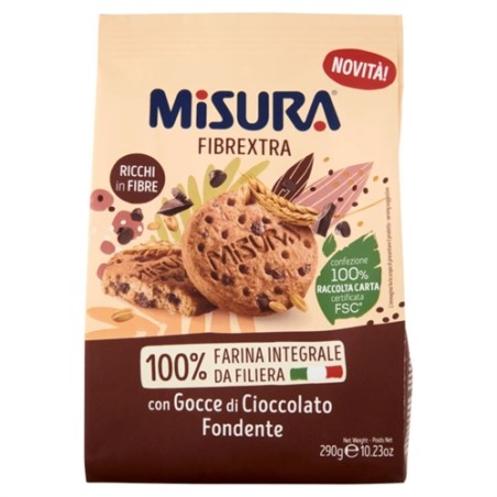 8002590076412 Misura Fibrextra Frollini Gocce New 290gr