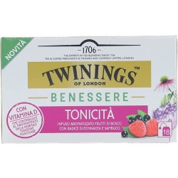 Twinings Benessere Infuso Tonicita' 18 Filtri