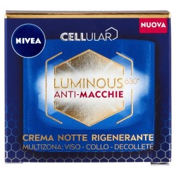 Nivea Crema Cellular Luminous 360Â° Anti Macchie Notte Rigenerante 50ml