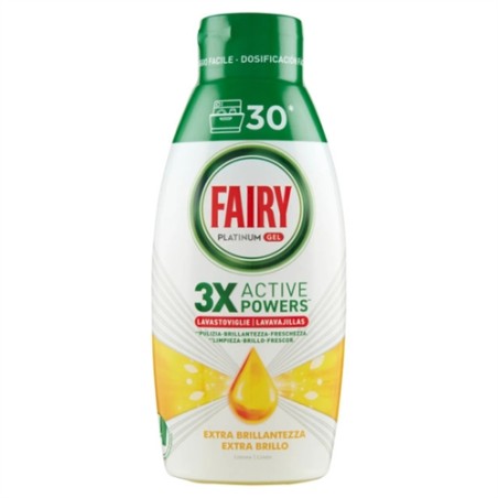 8006540490037 Fairy Gel Lemon 30 Misurini 600ml