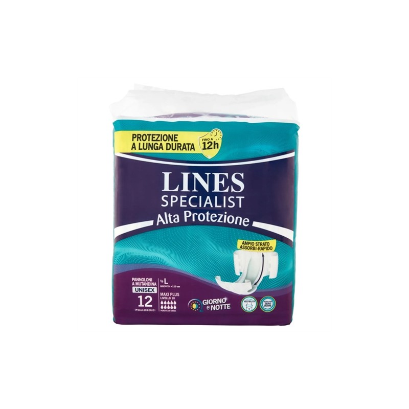 Lines Specialist Alta Protezione Taglia Large 12pz