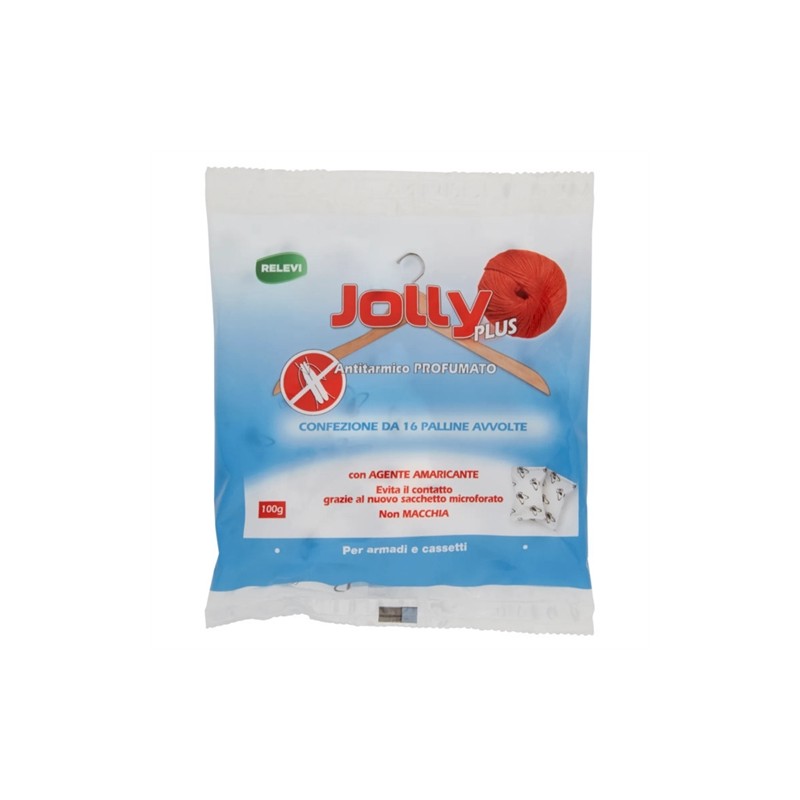 8002100241606 Jolly Plus Antitarme Palline New 100gr