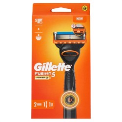 Gillette Fusion 5 Rasoio Power + 2 Ricariche 1pz