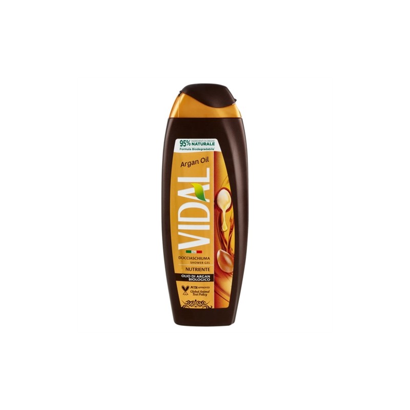 Vidal Doccia Schiuma Argan Oil New 250ml