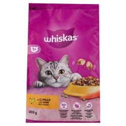 Whiskas 1+ Cat Crocchette Pollo New 300gr