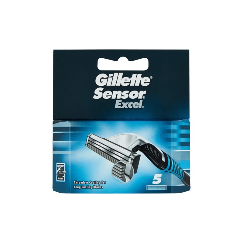 Gillette Sensor Excel Ricambio New 5pz