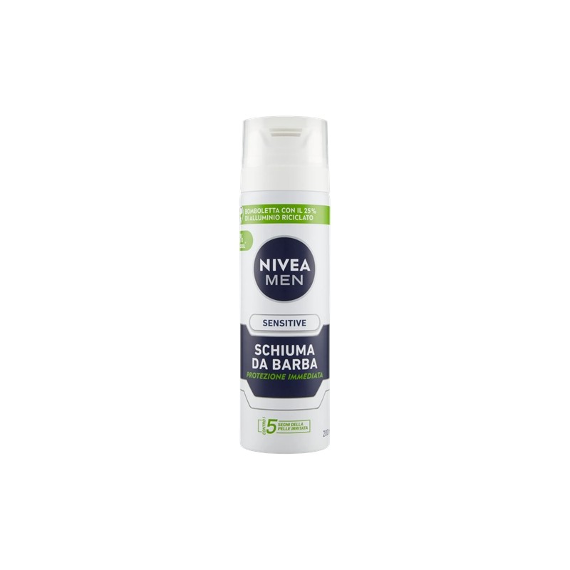 Nivea Men Schiuma Da Barba Sensitive New 200ml