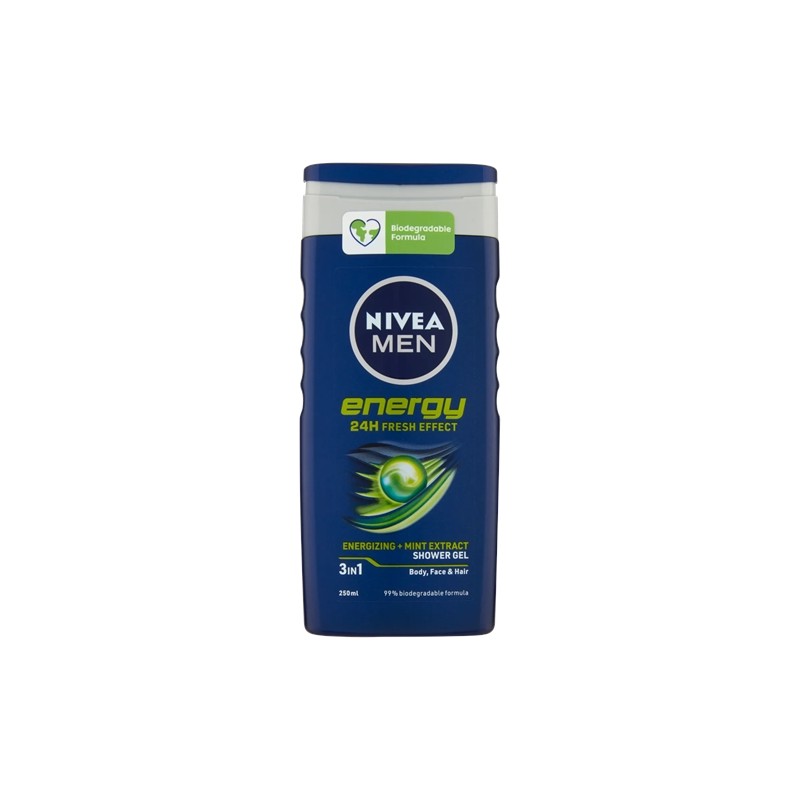 Nivea Doccia Gel Men Energy New 250ml