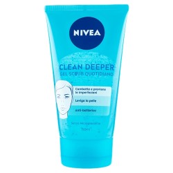 Nivea Clean Deeper Gel Scrub Quotidiano New 150ml