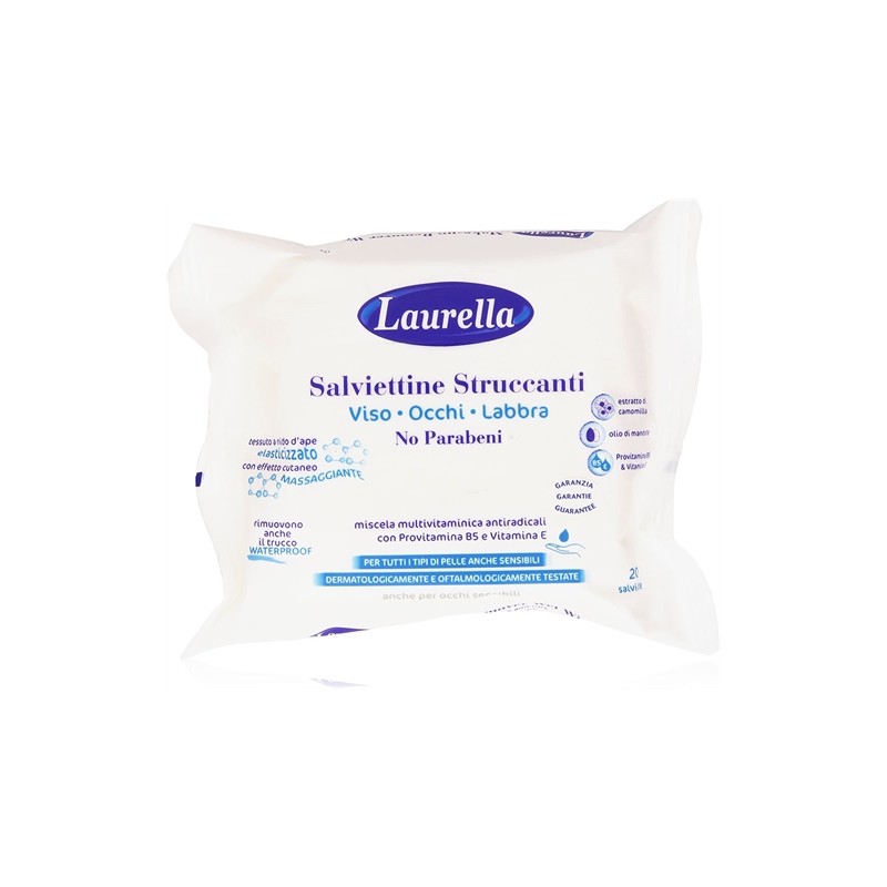 Laurella Salviettine Struccanti New 20pz