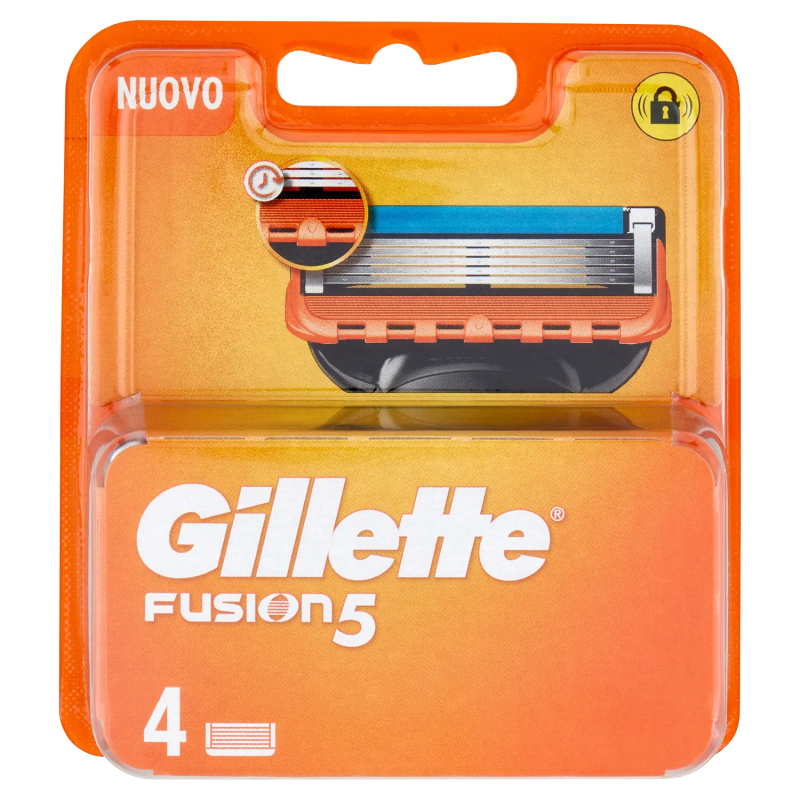 Gillette Fusion 5 New Ricambi 4pz