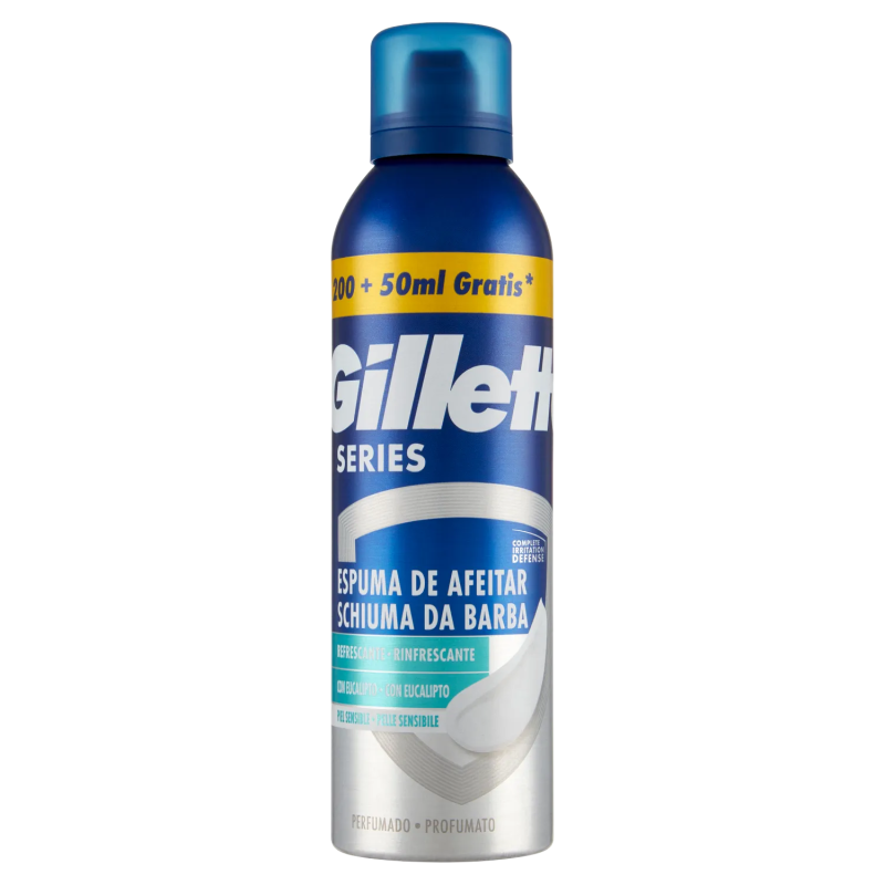 8006540765579 Gillette Series Schiuma Da Barba Rinfrescante 200+50ml