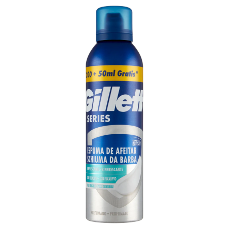 8006540765579 Gillette Series Schiuma Da Barba Rinfrescante 200+50ml