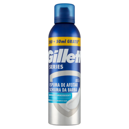 8006540765531 Gillette Series Schiuma Da Barba Rivitalizzante 200+50ml