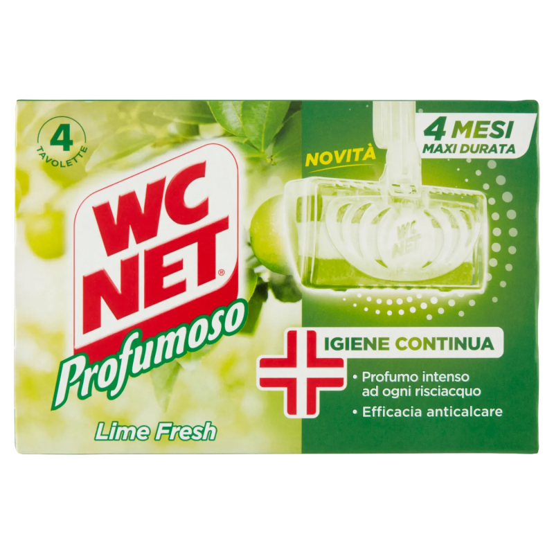 Wc Net Tavoletta Lime 4pz