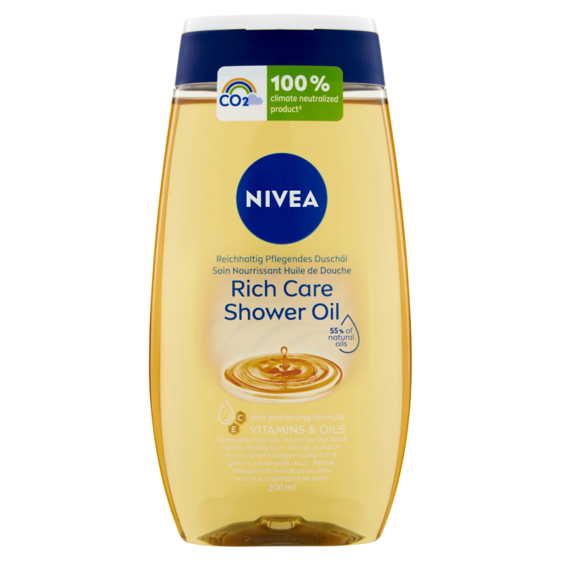 4005900977052 Nivea Rich Care Shower Oil 200ml