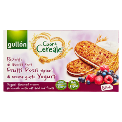 Gullón Cuor Di Cereale Biscotti Ripieni Yogurt 5x44Gr