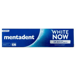 Mentadent Dentifricio White Now Original New 75ml