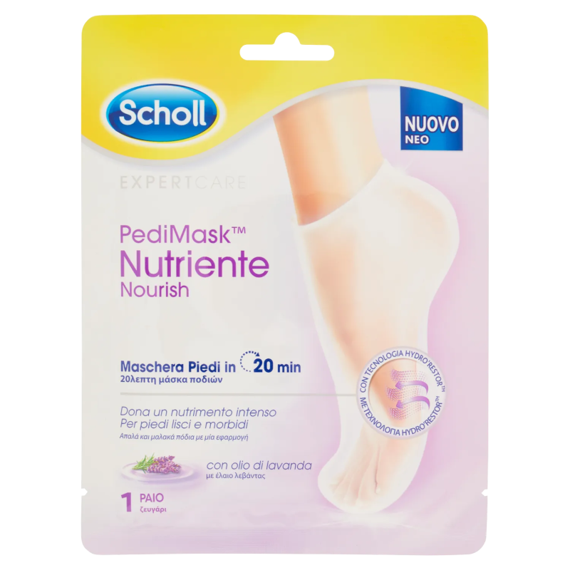 Scholl Pedimask Nutriente Lavanda 1pz