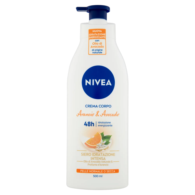 Nivea Body Fluida Arancio E Avocado 500ml