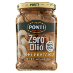 Ponti Zero Olio Funghi Prataioli 300gr