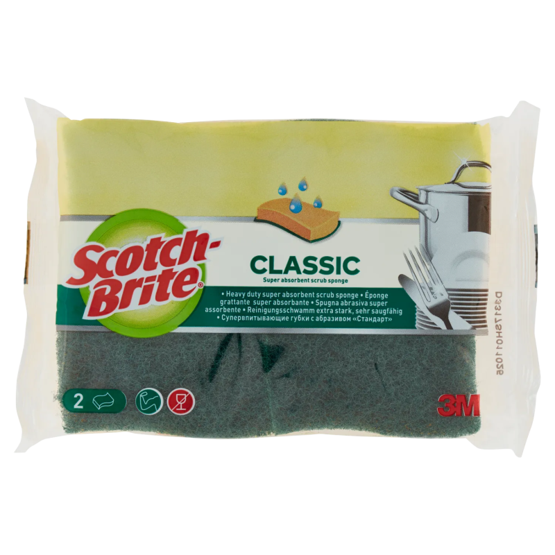 Scotch-Brite Spugna Vegetale New 2pz