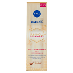 Nivea Crema Cellular Luminous Anti Macchie Fluido Perfezionante Spf20 40ml