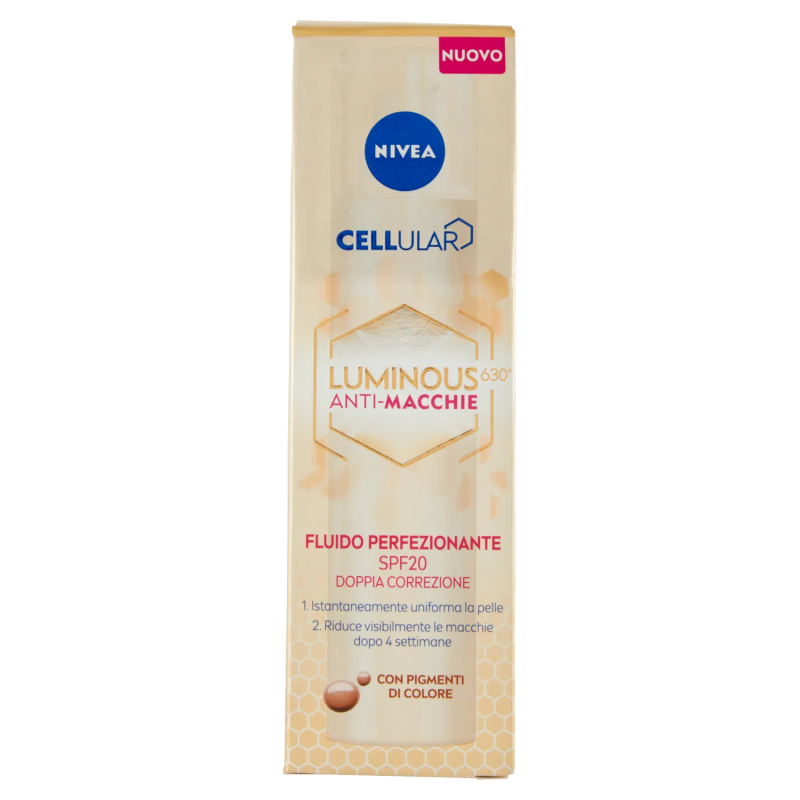 Nivea Crema Cellular Luminous Anti Macchie Fluido Perfezionante Spf20 40ml