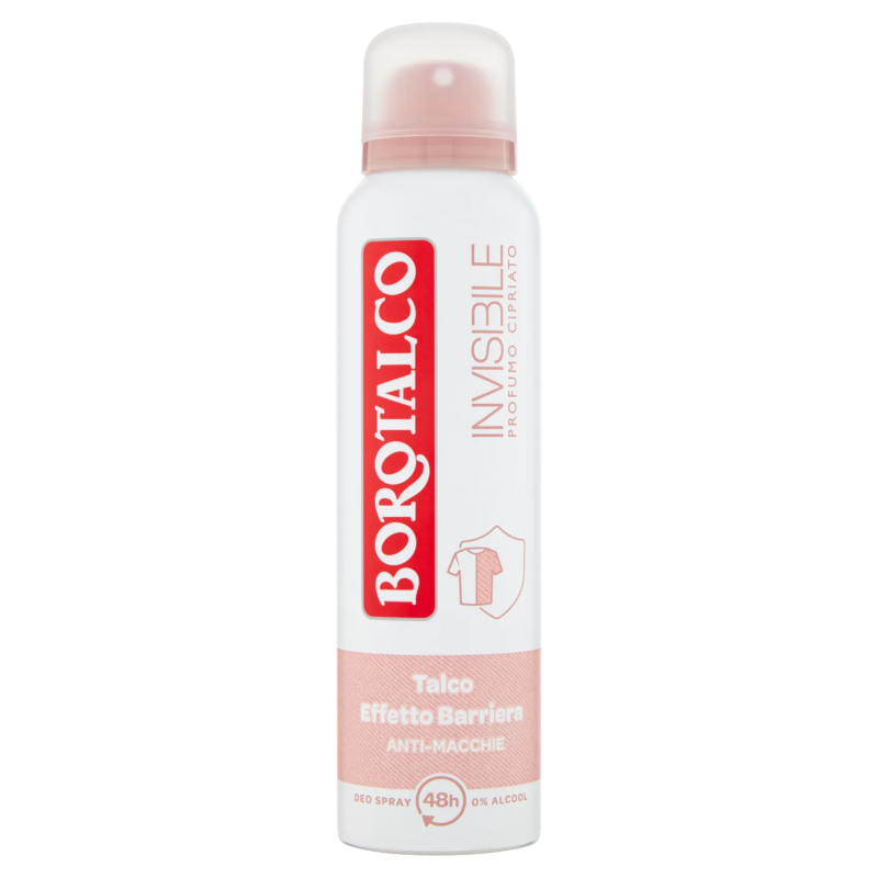 Borotalco Deo Spray Invisible Rosa 150ml