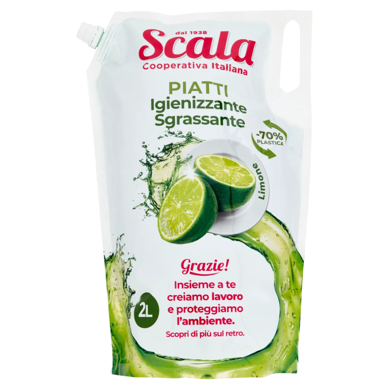 8006130504113 Scala Piatti Eco Ricarica Limone 2000ml