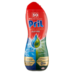 Pril Excellence Duo Gel Sciogli Grasso 540ml