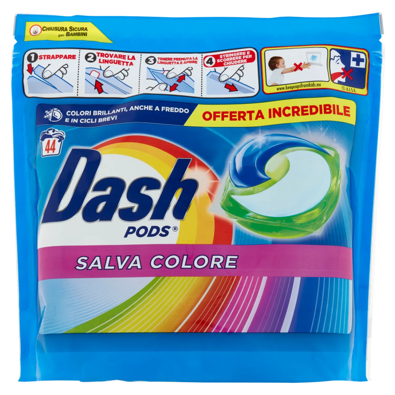 8006540871416 Dash Pods Salva Colore 44pz