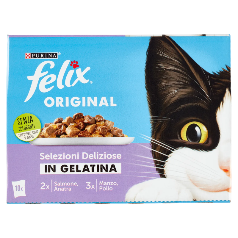 Felix Original Selezioni Delizione Con Gelatina 10x85gr