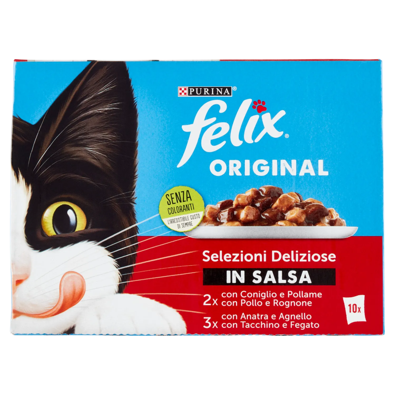 Felix Original Selezioni Delizione Con Salsa 10x85gr