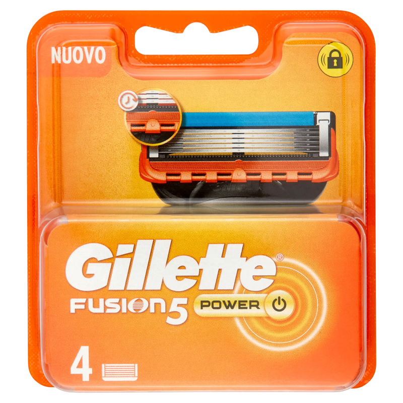 8006540875438 Gillette Fusion 5 Power Ricambi 4pz