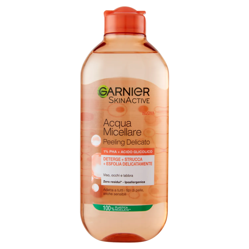 Garnier Acqua Micellare Peeling Delicato 1% PHA + Acido Glicolico 400 ml