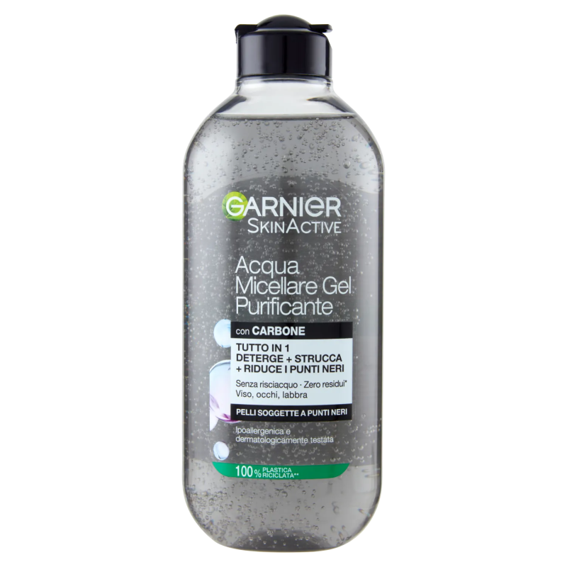 3600542533454 Garnier Acqua Micellare Gel Purificante Con Carbone 400 ml