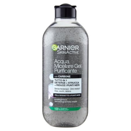 3600542533454 Garnier Acqua Micellare Gel Purificante Con Carbone 400 ml