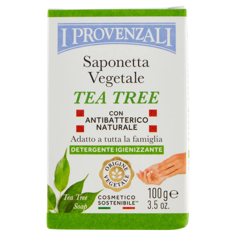 I Provenzali Sapone Vegate Tea Tree 100gr