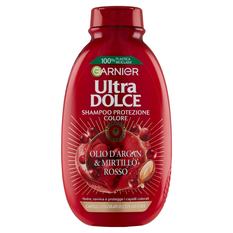 3600542159715 Ultra Dolce Shampoo Olio Di Argan E Mirtillo Rosso 250ml