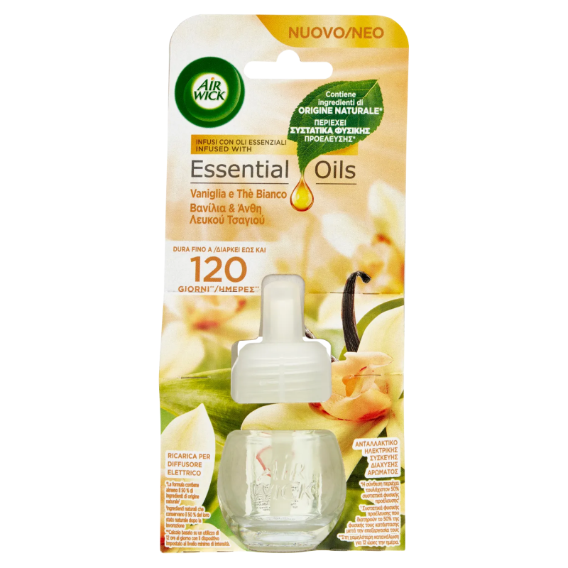 Air Wick Essential Oils Ricarica Vaniglia 19ml